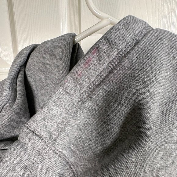 Nike Grey Pullover Hoodie Sweatshirt - Medium - Picture 6 of 7